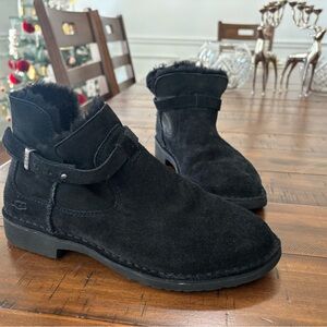 UGG Women’s Black Shearling Boots